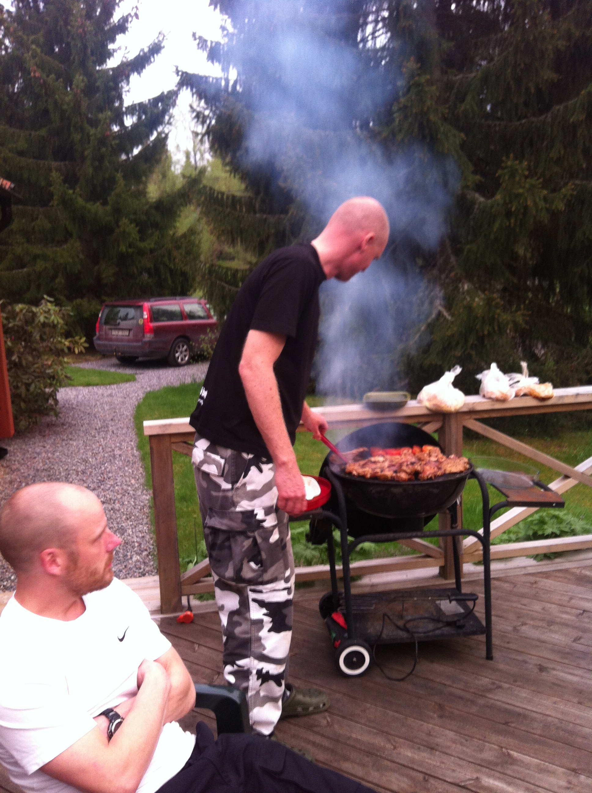 Kung Peter vid grillen