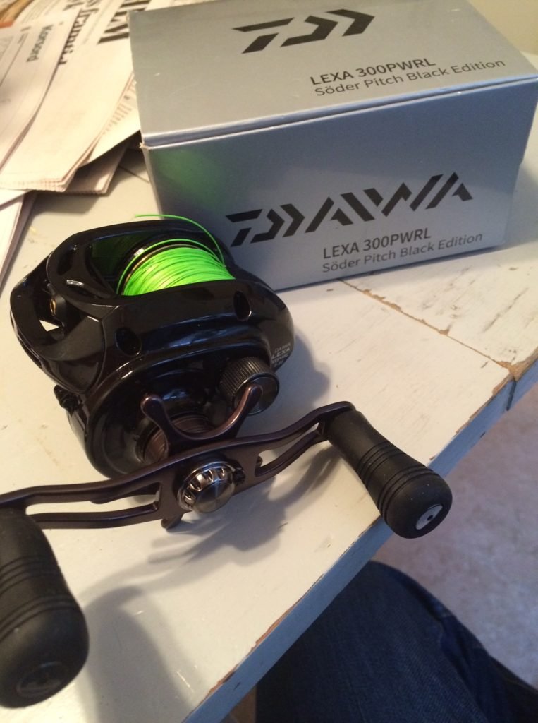 Daiwa Lexa i SödersSportfiskes Black Edition med den finstämda PWRL utväxlingen - sjukt skön - vi får se hur kvalitén är jämfört med ABU´s tröskverk.